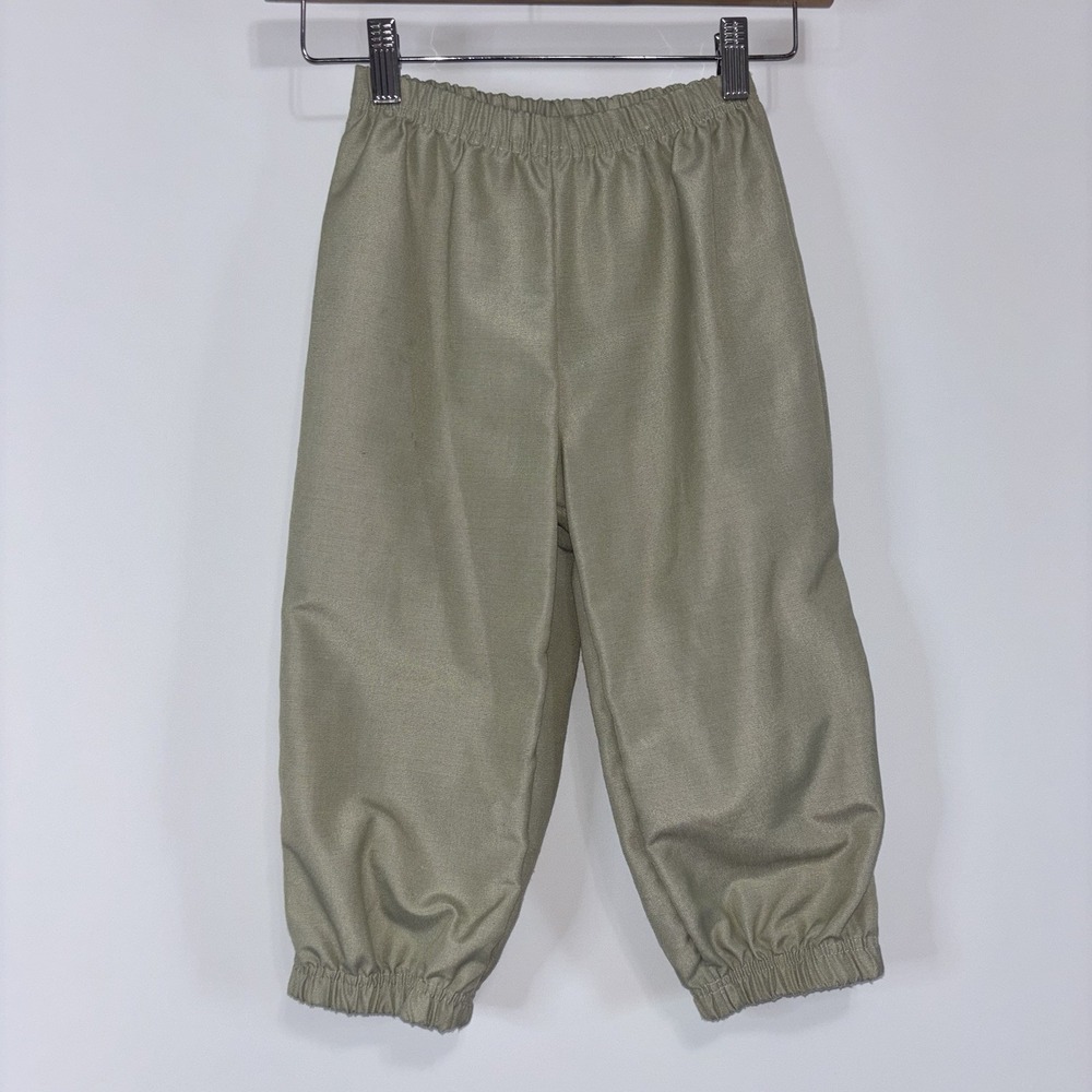 Disney Store Prince Ali Aladdin Costume Gold Harem Pants Kids Size 7/8